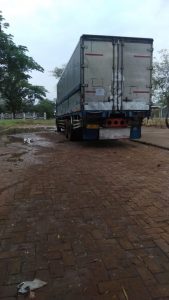 Pengiriman Bansos Dengan armada Wingbox Tronton