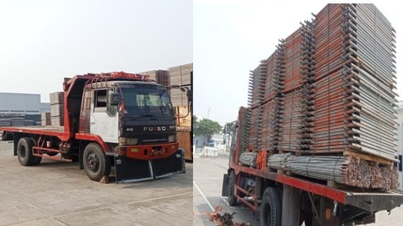 Pengiriman PT. ALINCO SCAFFOLDING