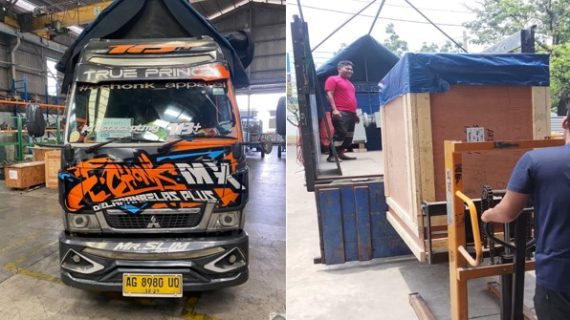 Pengiriman PT. LSMTRON MACHINERY INDONESIA